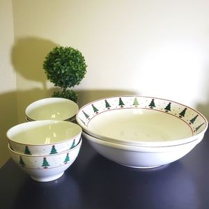 Sakura Christmas Bowls